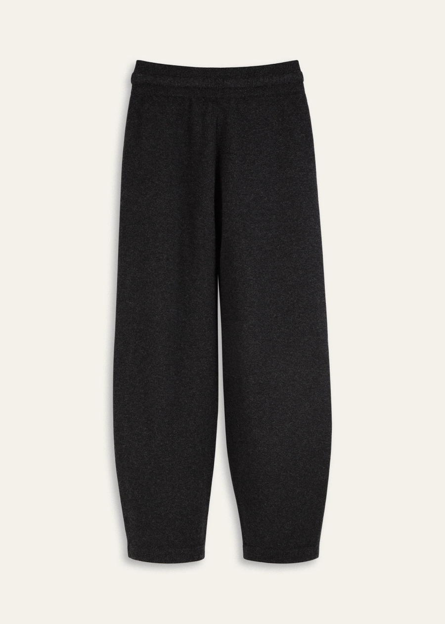 Джоггеры из графитового кашемира 