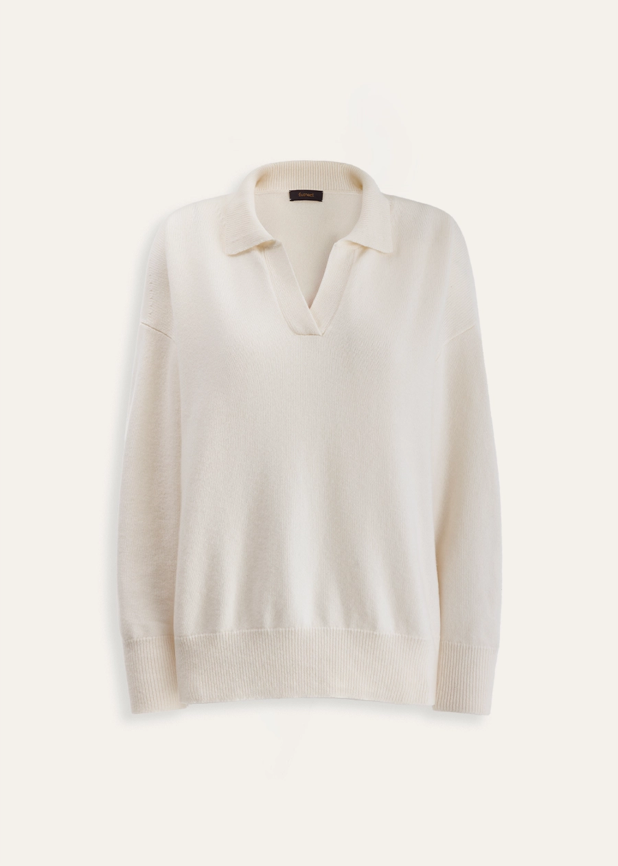 Классическое женское поло из кашемира