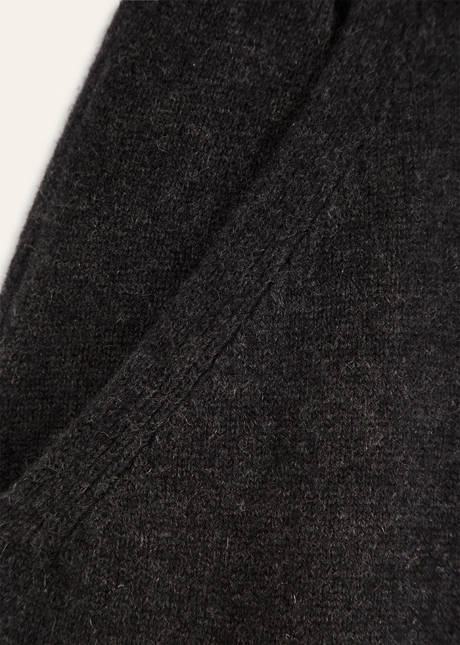 Джоггеры из графитового кашемира 